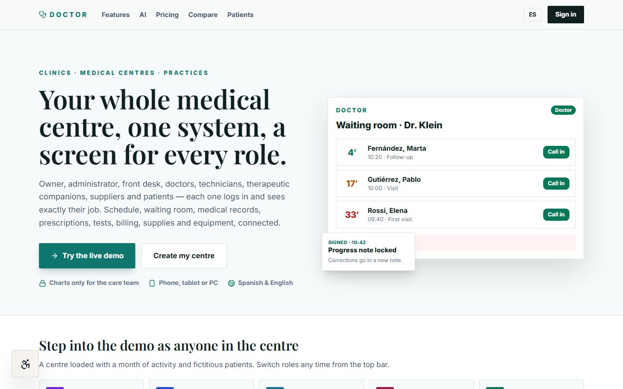Adonait Doctor — screenshot