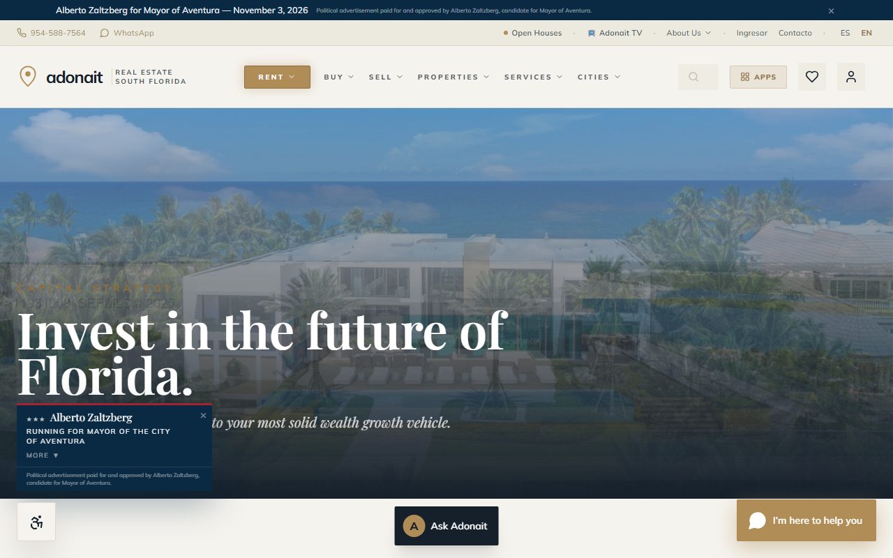 Adonait Invest — screenshot