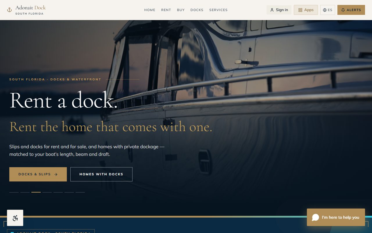 dock.adonait.com — screenshot