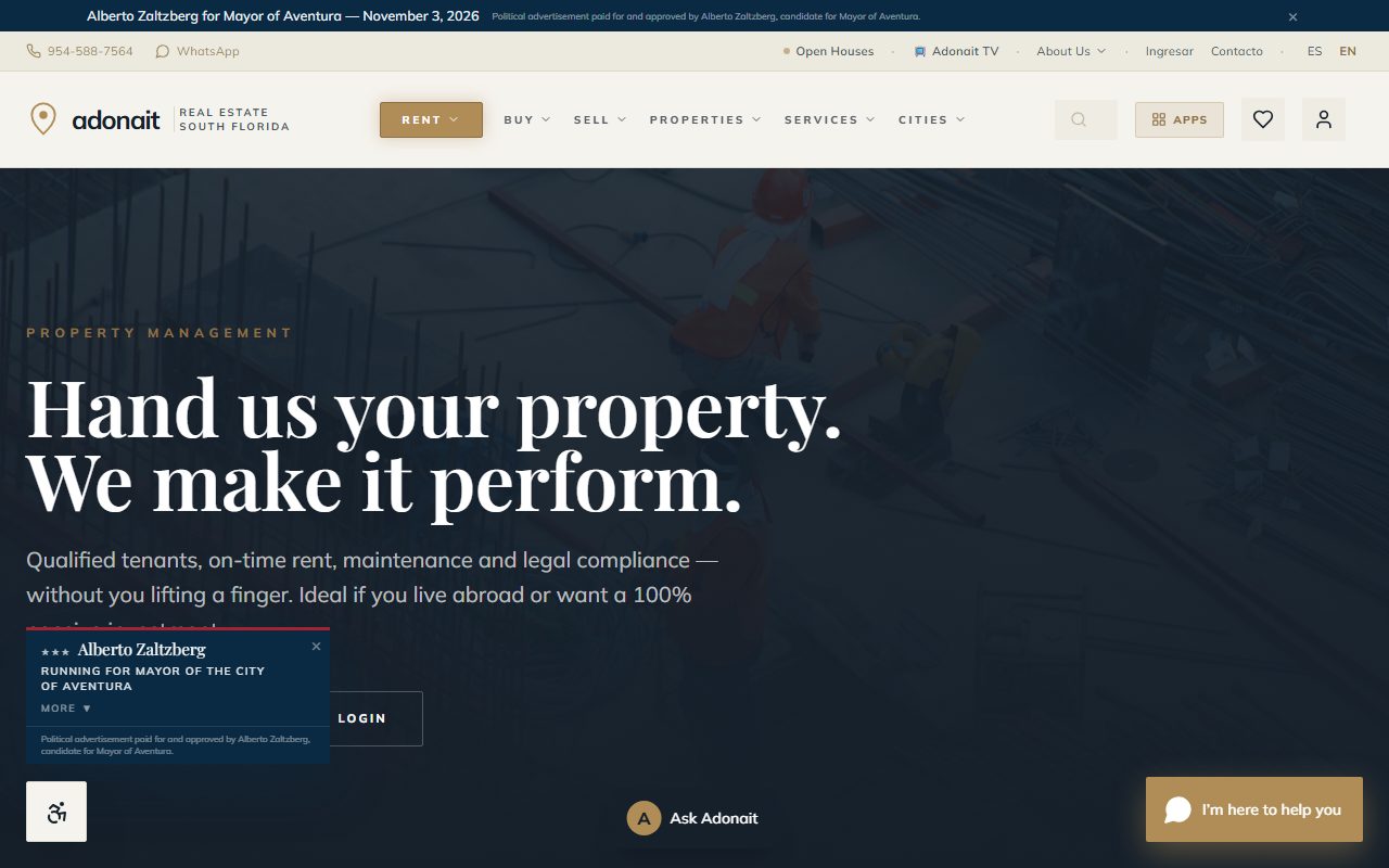 PropTech OS — screenshot