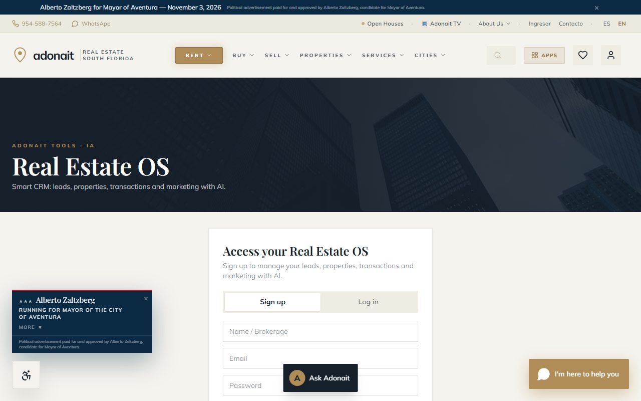Real Estate OS — screenshot